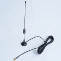 Antena magnética GSM 3dbi con conector macho SMA RG 174 de 3 metros